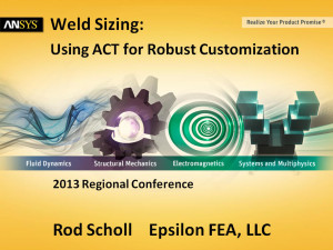 ACT Weld Customization
